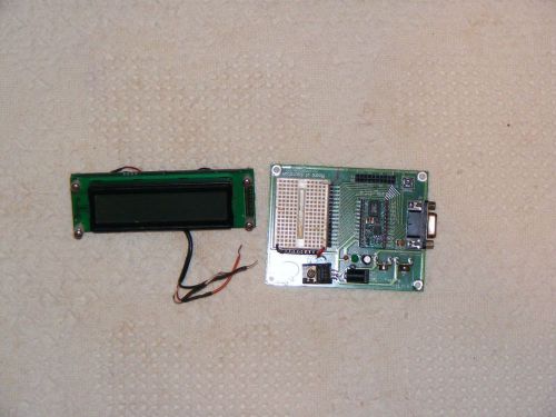 Parallax board of education bs2 module 2 by 20 serial lcd