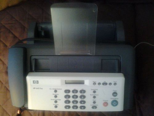 Used HP  640 Inkjet Fax Machine