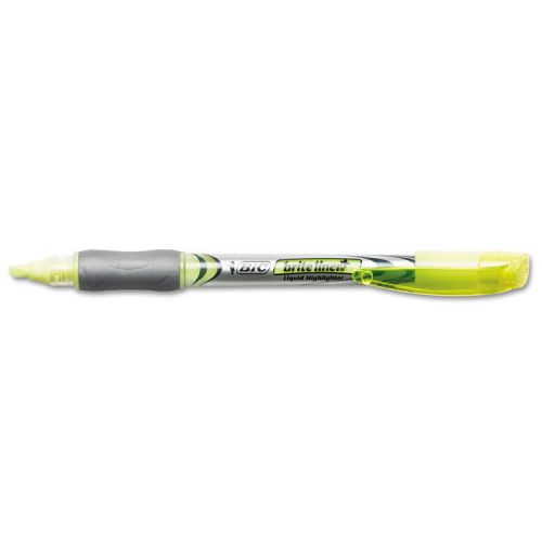 Brite Liner + Highlighter, Chisel Tip, Fluorescent Yellow Ink