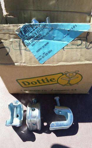 Dottie bk38 3/8&#034; beam clamp &lt;steel&gt; - 25 per box for sale