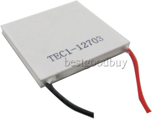 40mm X 40mm TEC1-12703 TEC cooling Plate Thermoelectric Peltier Cooler generator