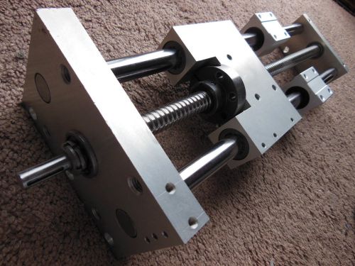 18&#034;  Z  AXIS, LINEAR STAGE, LINEAR RAIL FOR CNC ROUTER, WITH BALLSCREW