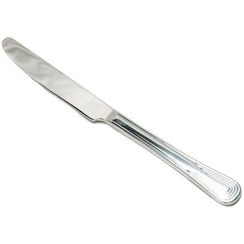 Carmen Dinner Knife 1 Dozen Count Stainless Steel Silverware Flatware