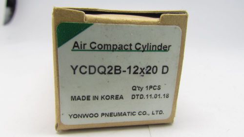 YPC AIR COMPACT CYLINDER YCDQ2B-12x20 D NEW