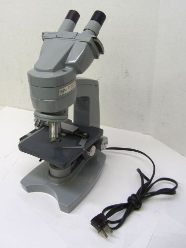 American Optical Fifty 50 Binocular Microscope + 10x 45x 100x Objective 54216
