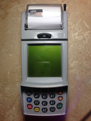 Lipman NURIT 8000S Point of Sale Credit Card Terminal Machine