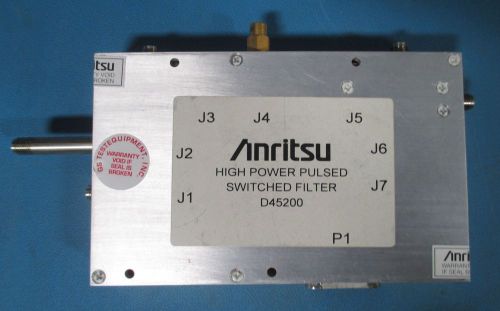 Anritsu D45200 Hi Power Pulsed Switched Filter Assembly  (w/Option 13 or 15X)
