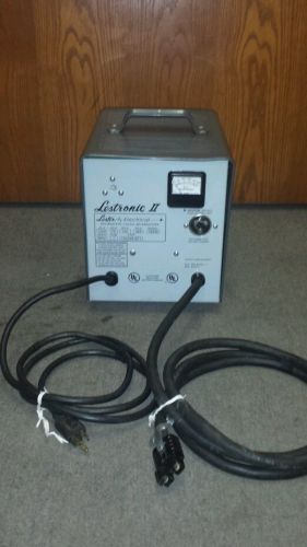 Lestronic ii 12volt/36amp automatic battery charger. list $693.00 for sale