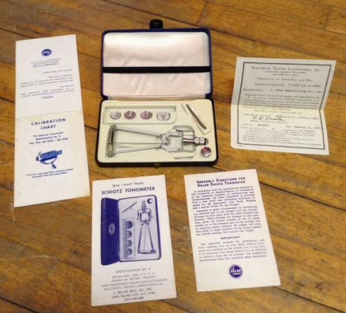 Sklar Jewel model Schiotz Tonometer
