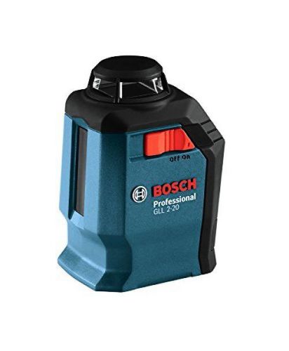 Bosch GLL 2-20 360-Degree Self-Leveling Line and Cross Laser