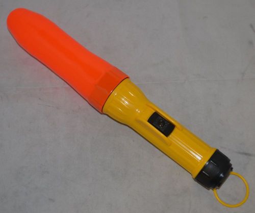 Brightstar flashlight light traffic control wand yellow light orange wand (new) for sale