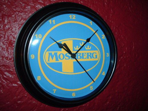 Mossberg Firearms Rifle Shotgun Gun Store Man Cave Advertsing Clock Sign