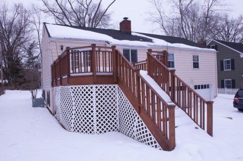 Wood Deck and Stairs - Lumber - For disassembly and PICKUP ONLY in Chatham NJ
