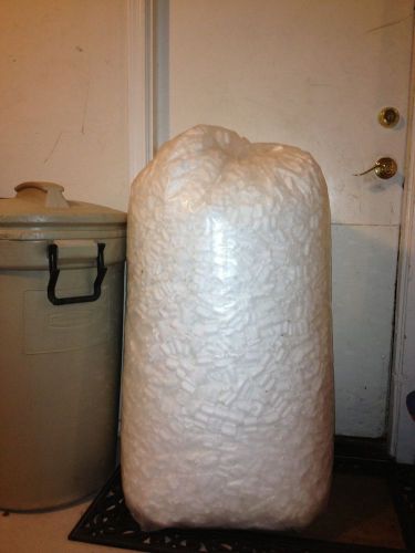 Reclaimed clean packing peanuts  10 cubic feet for sale
