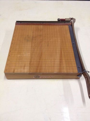 Ingento 12&#034;x12&#034; Paper Cutter vintge just like the one in school