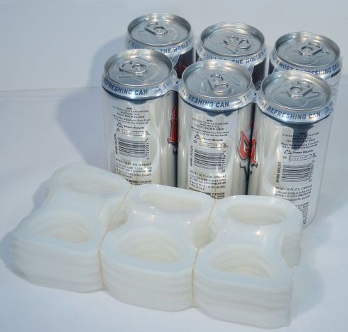 6-PACK PLASTIC BEER SODA LIQUOR CAN RINGS LIQUOR STORE SUPPLY 100 CT