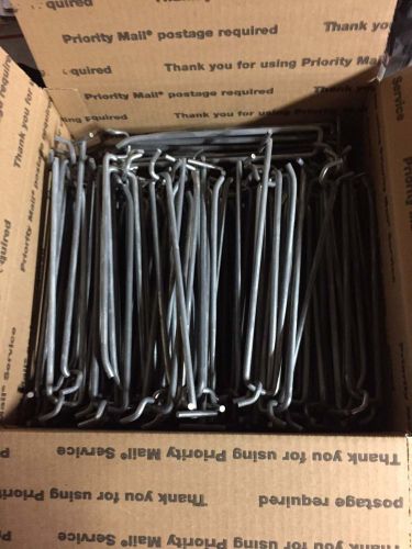 Commercial Peg Board Hooks With Price Tag Mount - 8&#034; Lot of 100