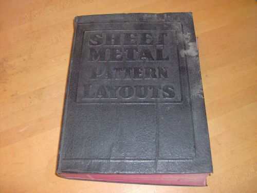 VINTAGE SHEET METAL PATTERN LAYOUTS 1943 BOOK ROOFS GUTTERS