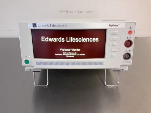 Edward LifeSciences Vigilance VGS Continuous Cardiac Advanced Patient Monitor OR