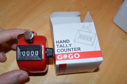 Hand Tally Counters (Set of 10)-Red