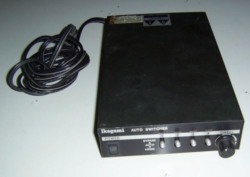 Ikegami 4 Channels Video Auto Switcher VS-4L For Security Systems-Made in Japan