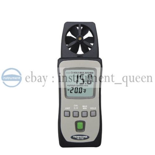 TENMARS TM-740 Pocket Size Anemometer / Temperature !!NEW!!