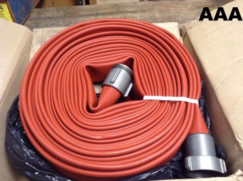 Brooks equipment rch50anst 1-1/2&#034; lay flat fire hose 50&#039;l-nib for sale