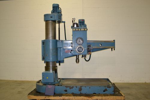 Wmw br60-1600-gh 5&#039; x 13&#034; radial arm drill for sale