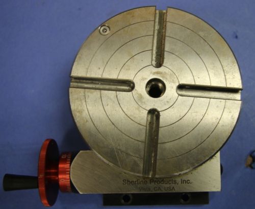 Used Sherline Model 3700 4&#034; Rotary Table