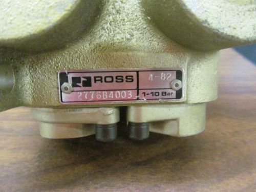Ross Poppet valve 4/2 series 16 double solenoid pilot 2776B4003