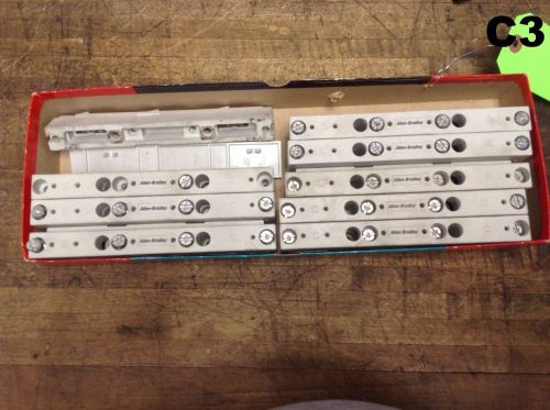 Allen Bradley Wohner 22-0540 Rail Carrier Busbar Support 3 Pole 60MM Lot of 8