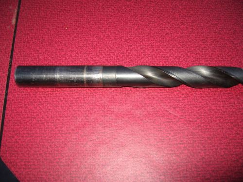31/32 inch TRW Drill 2 flutes 10-1/2 inch overall length 4 inch shank length USA