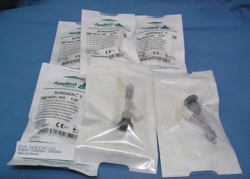 Applied Medical Sureseal II, SEAL-005, Endoscopic Valve w/ Adapter, 6 units