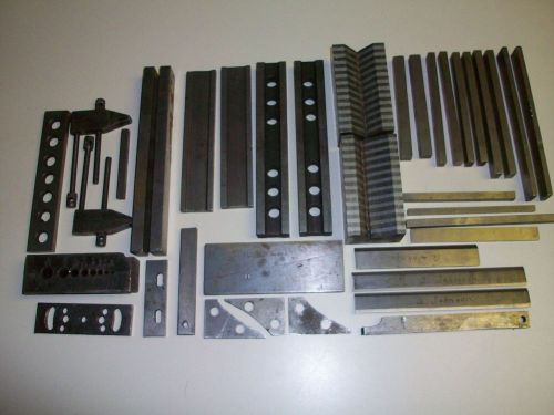 Machinist Tool Lot~Parallels~Blocks~Parallel Clamps~Etc.~38 items