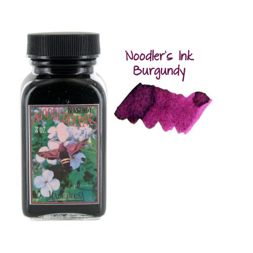 Noodler&#039;s Ink Fountain Pen Bottled Ink, 3oz - Burgundy Barrel