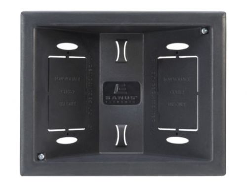 Sanus ELM803-B1 In-Wall Low Voltage Box