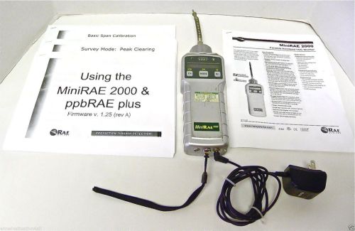 MiniRAE 2000 RAE Portable VOC Gas Sensor Monitor PGM-7600  PGM7600 Handheld