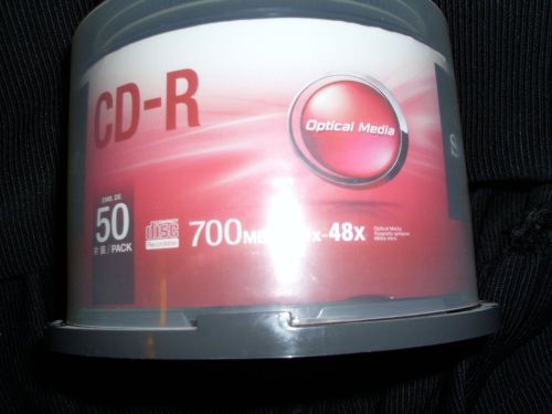 50 Sony CD-R Logo CDR 48x Blank Recordable Disc Media 80Min 700MB