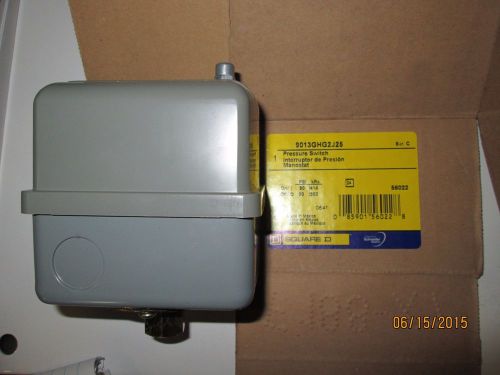 Pressure Switch, Square D, # 9013GHG2J25