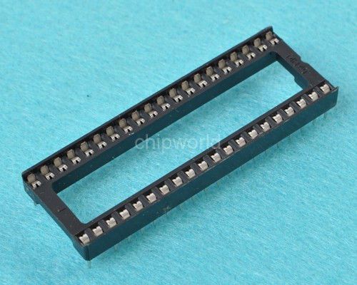 10x DIP 40 Pin 2.54mm Pitch IC Adaptor Socket new