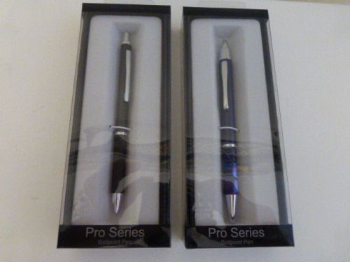 NEW PRO SERIES BALLPOINT PEN LOT IN BOX Staples Blue &amp; Black Ink