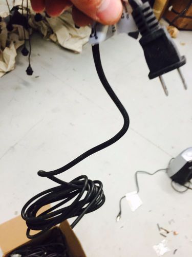 50 Black 18awg wires with 2 prong outlets. Various lengths