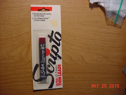VINTAGE SCRIPTO ULTRAPOLYMER ULTRA THIN LEADS NEW