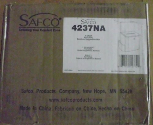Safco Bamboo Suggestion Box Model  4237NA  With lock and key  UPC 073555423709
