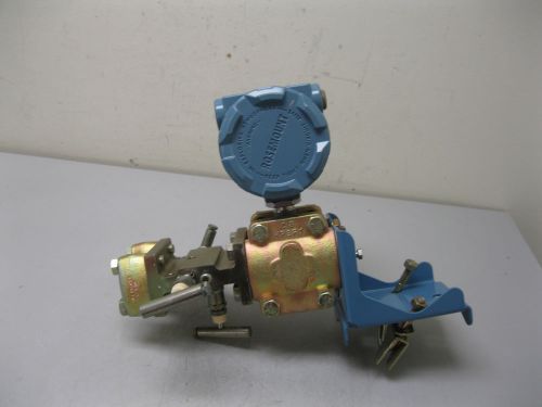 Rosemount 1151 DP 4E1AB1E6 Pressure Transmitter w/ Manifold D13 (1860)