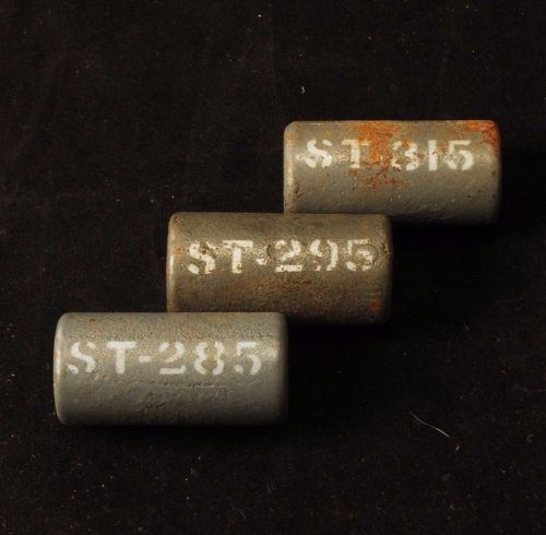 Lot of 3 Sunnen Hone Mandrel Truing Sleeves - ST-285 ST-295 ST-315