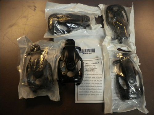 Motorola i530 oem black holster with swivel belt clip *new lot of 5!* for sale