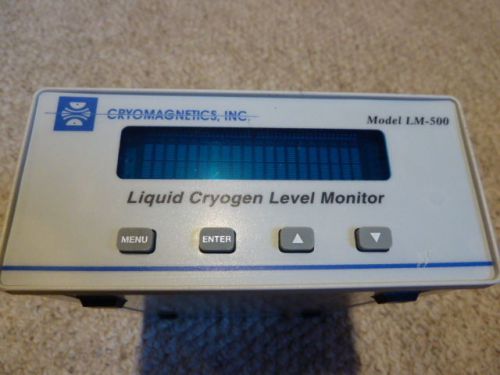 Cryomagnetics model LM-500 Liquid Cryogen Level Monitor