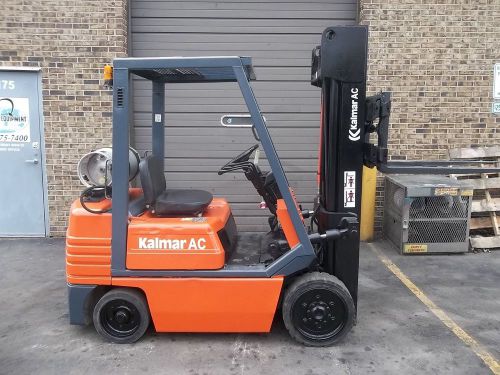 Forklift (22053) kalmar c50bps, 5000 lbs cap. triple mast, side shifter for sale