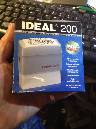 ideal 200 ink stamper------new in the box !